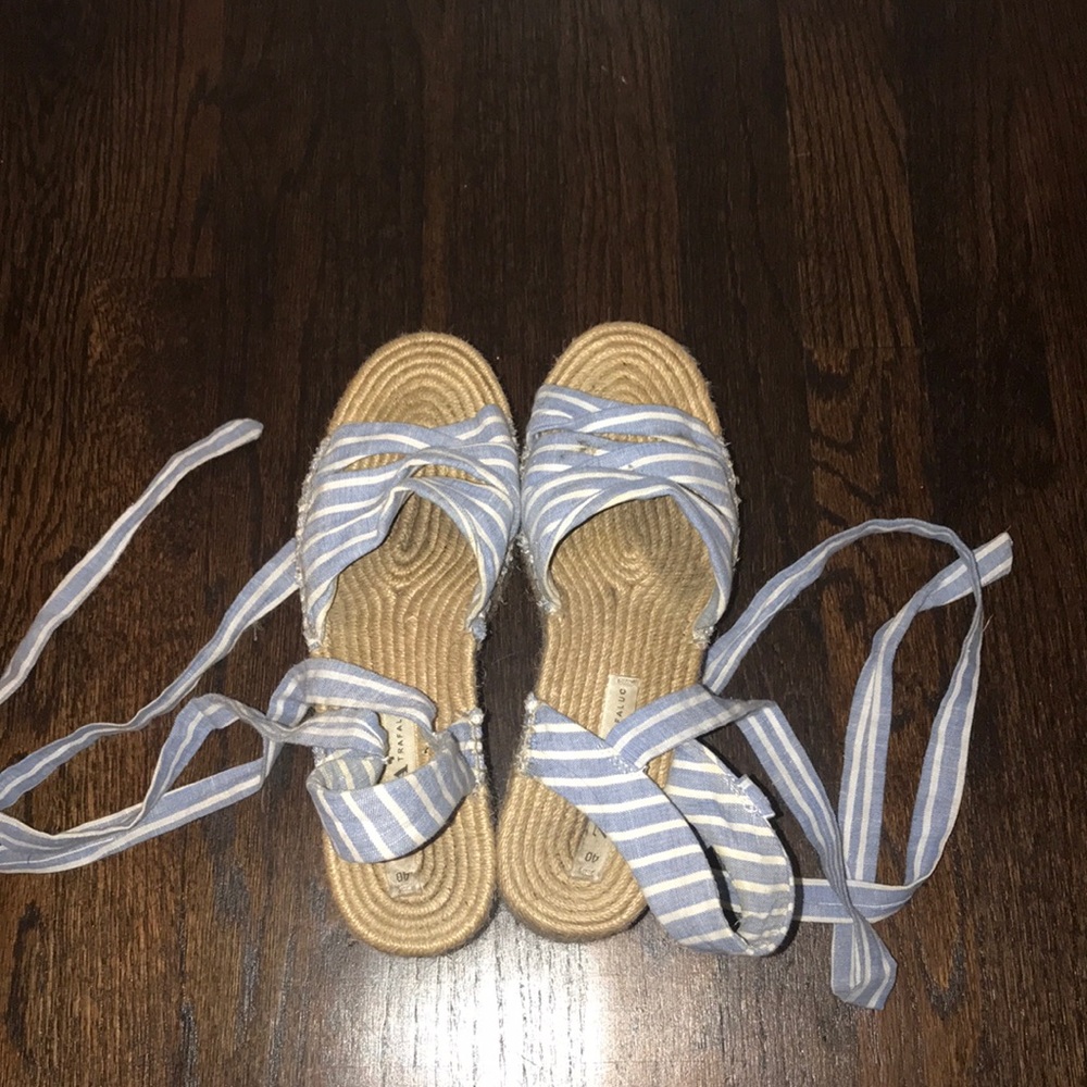 Zara platform wedge size 40